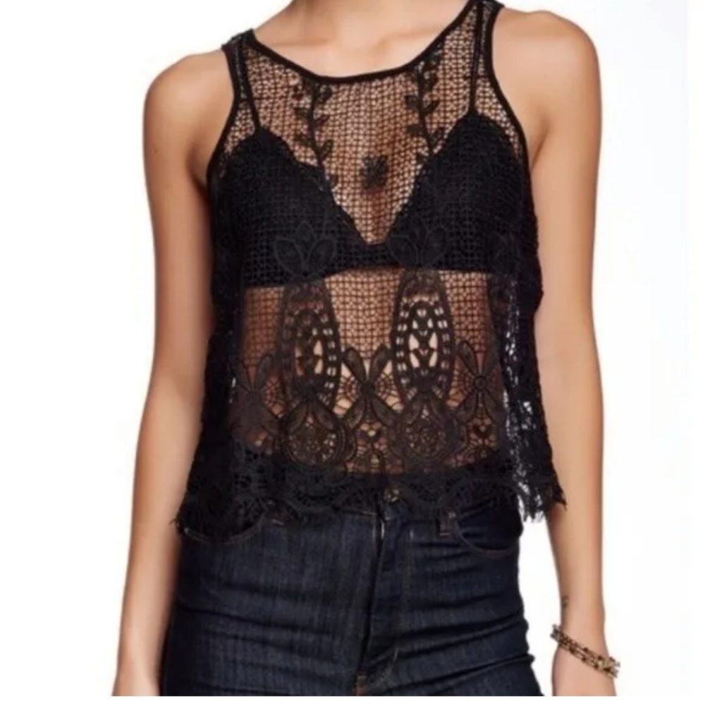 House of Harlow 1960 Crocehet Top